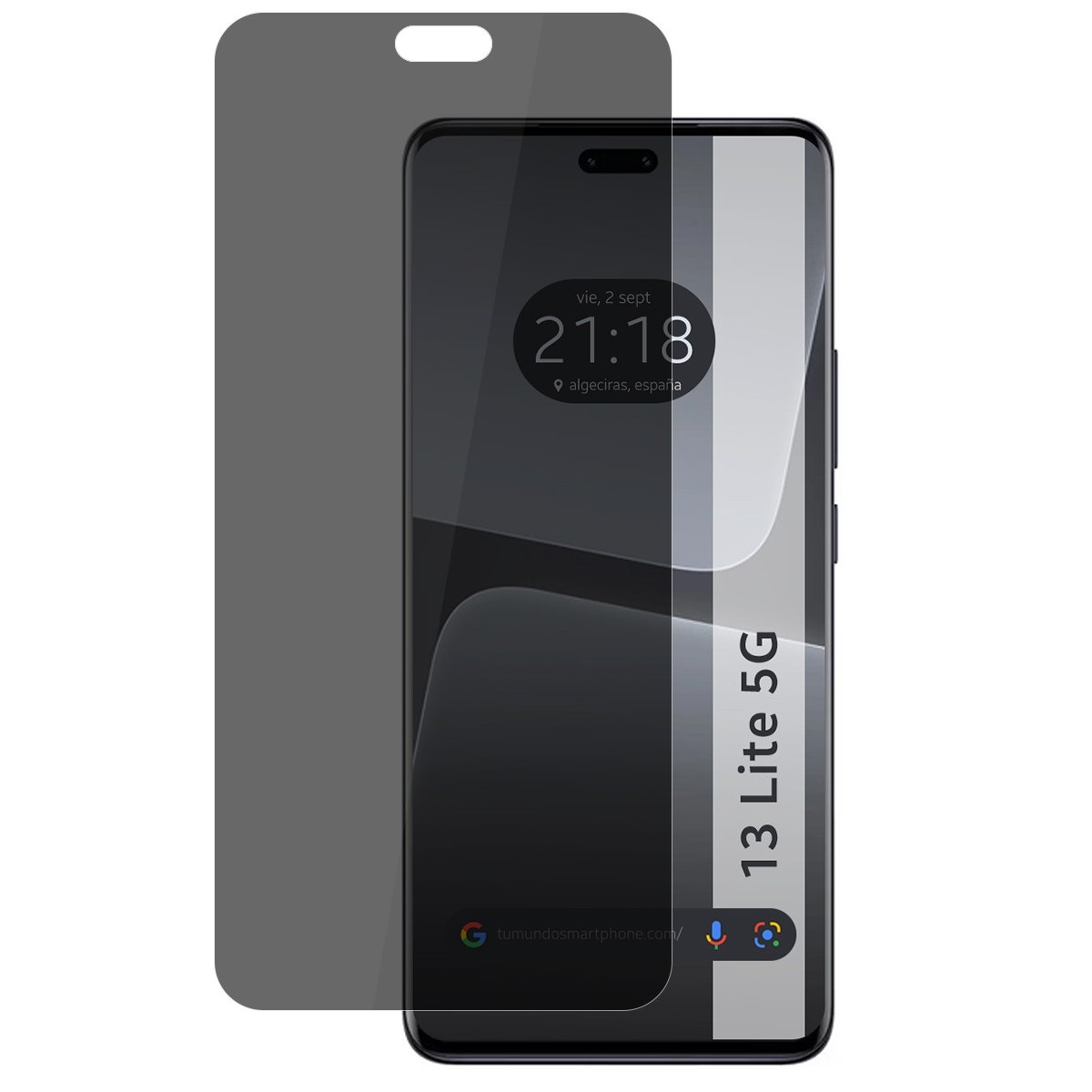 Protector Pantalla Hidrogel Privacidad Antiespías compatible con Xiaomi 13 Lite 5G
