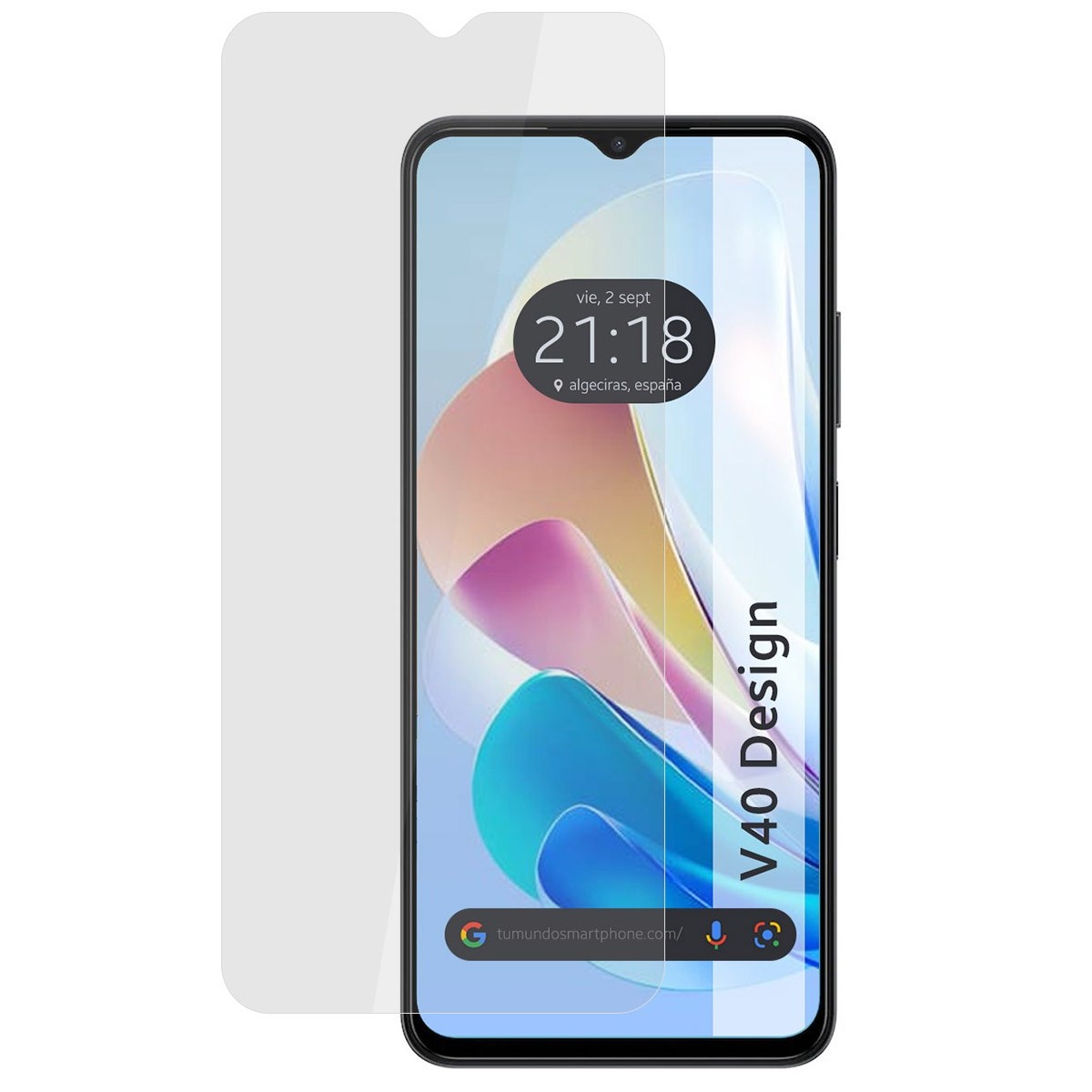 Protector Pantalla Hidrogel Mate Antihuellas para ZTE Blade V40 Design