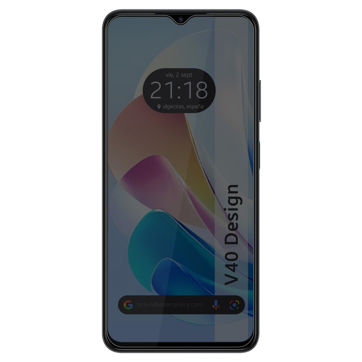 Protector Pantalla Hidrogel Privacidad Antiespías para ZTE Blade V40 Design