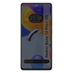 Protector Pantalla Hidrogel Privacidad Antiespías compatible con Xiaomi Redmi Note 12 Pro+ Plus 5G 2