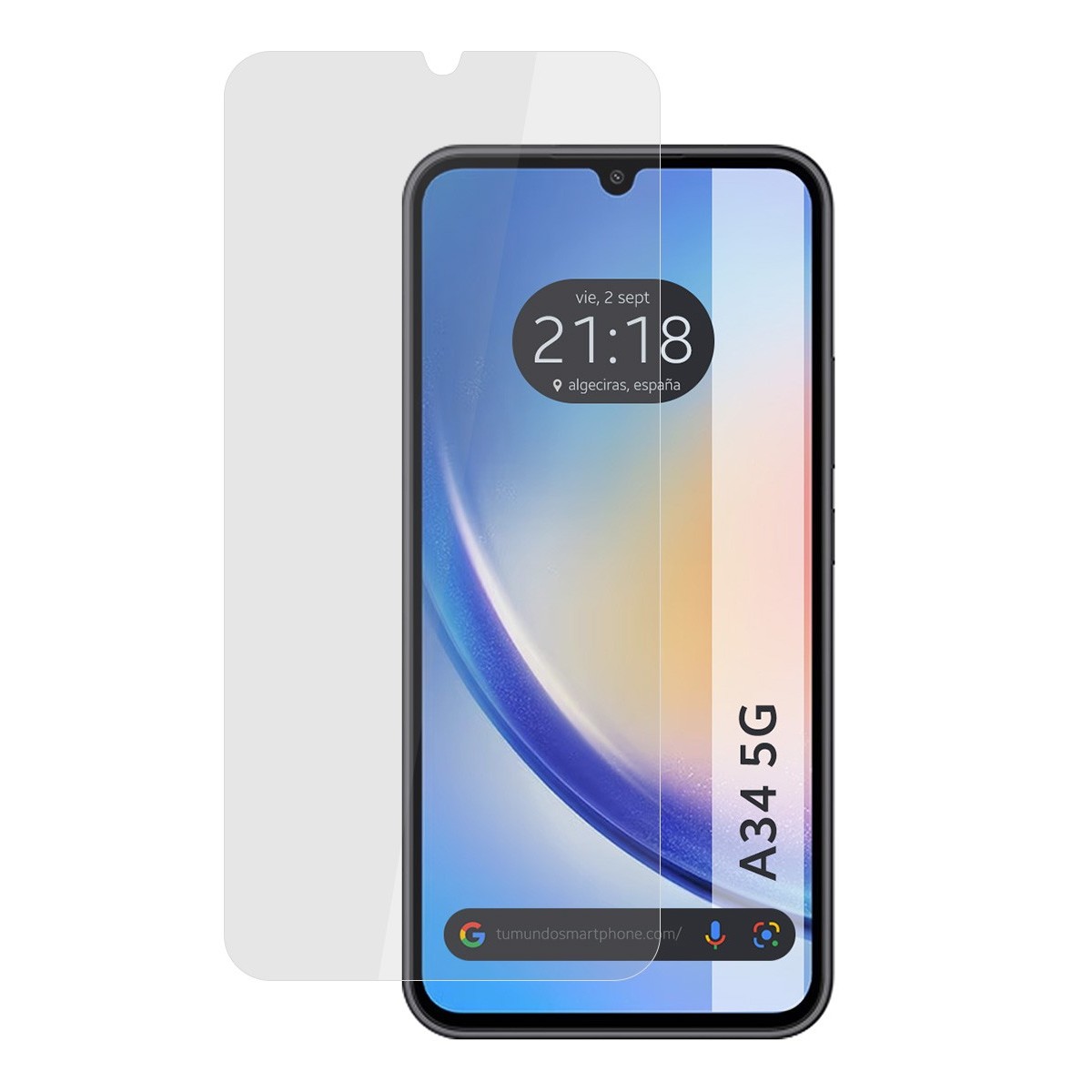Protector Pantalla Hidrogel Mate Antihuellas para Samsung Galaxy A34 5G