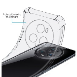 Funda Silicona Antigolpes Transparente para Huawei Honor Magic 5 Pro 5G 2