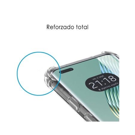 Funda Silicona Antigolpes Transparente para Huawei Honor Magic 5 Pro 5G