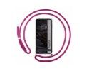 Funda Colgante Transparente para Google Pixel 7a 5G con Cordon Rosa Fucsia