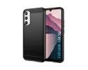 Funda Gel Tpu Tipo Carbon Negra para Samsung Galaxy A34 5G