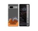 Funda Silicona Transparente para Google Pixel 7a 5G diseño Bufalo Dibujos