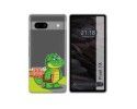 Funda Silicona Transparente para Google Pixel 7a 5G diseño Coco Dibujos