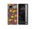 Funda Silicona Transparente para Google Pixel 7a 5G diseño Otoño Dibujos