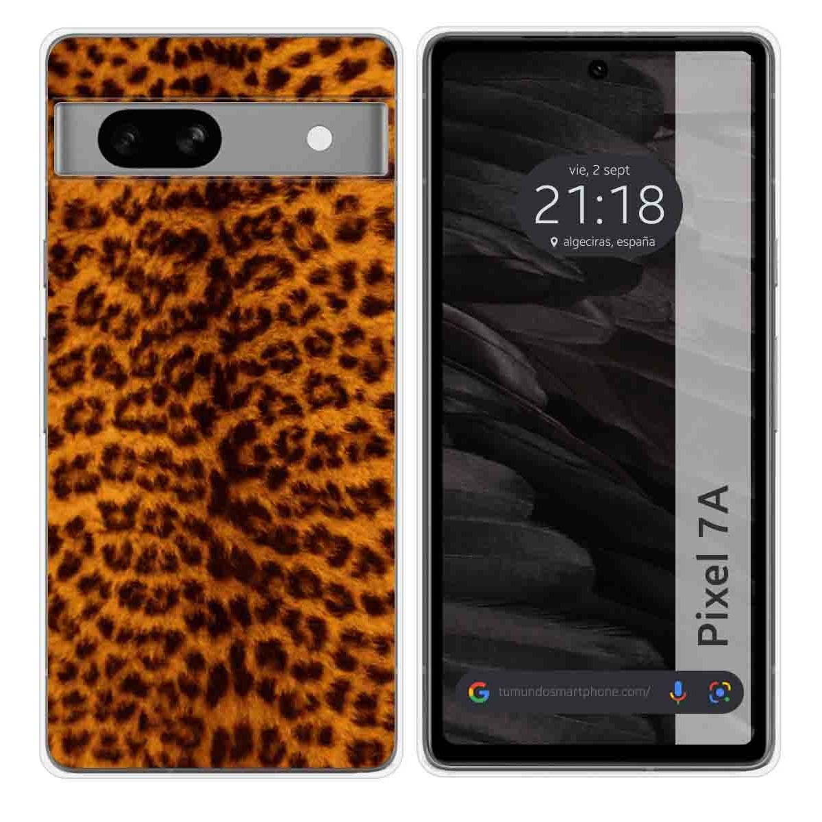 Funda Silicona para Google Pixel 7a 5G diseño Animal 03 Dibujos