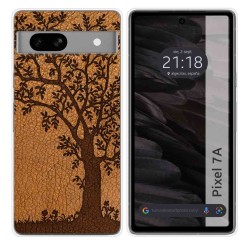 Funda Silicona para Google Pixel 7a 5G diseño Cuero 03 Dibujos
