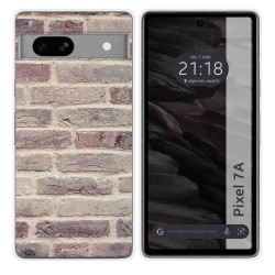 Funda Silicona para Google Pixel 7a 5G diseño Ladrillo 01 Dibujos