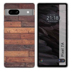 Funda Silicona para Google Pixel 7a 5G diseño Madera 03 Dibujos
