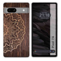 Funda Silicona para Google Pixel 7a 5G diseño Madera 06 Dibujos