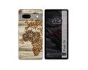 Funda Silicona para Google Pixel 7a 5G diseño Madera 07 Dibujos