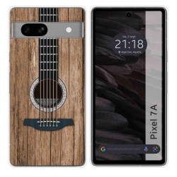 Funda Silicona para Google Pixel 7a 5G diseño Madera 11 Dibujos
