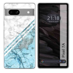 Funda Silicona para Google Pixel 7a 5G diseño Mármol 02 Dibujos