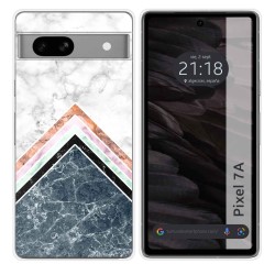 Funda Silicona para Google Pixel 7a 5G diseño Mármol 05 Dibujos