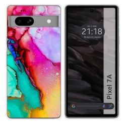 Funda Silicona para Google Pixel 7a 5G diseño Mármol 15 Dibujos