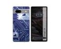 Funda Silicona para Google Pixel 7a 5G diseño Circuito Dibujos