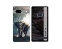 Funda Silicona para Google Pixel 7a 5G diseño Elefante Dibujos