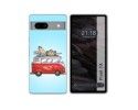 Funda Silicona para Google Pixel 7a 5G diseño Furgoneta Dibujos