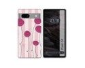 Funda Silicona para Google Pixel 7a 5G diseño Flores Vintage Dibujos