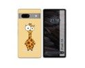 Funda Silicona para Google Pixel 7a 5G diseño Jirafa Dibujos