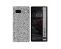 Funda Silicona para Google Pixel 7a 5G diseño Letras Dibujos