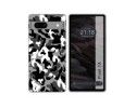 Funda Silicona para Google Pixel 7a 5G diseño Snow Camuflaje Dibujos