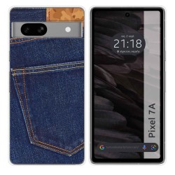 Funda Silicona para Google Pixel 7a 5G diseño Vaquero Dibujos