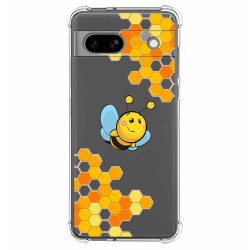 Funda Silicona Antigolpes para Google Pixel 7a 5G diseño Abeja Dibujos