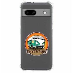 Funda Silicona Antigolpes para Google Pixel 7a 5G diseño Adventure Dibujos