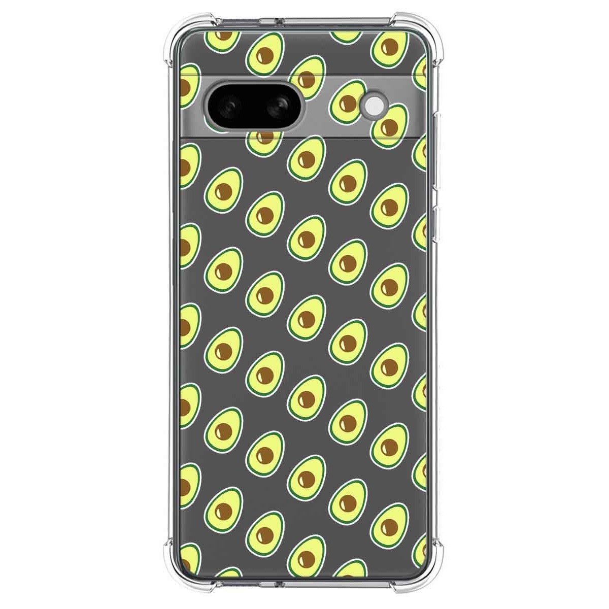 Funda Silicona Antigolpes para Google Pixel 7a 5G diseño Aguacate Dibujos