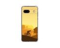 Funda Silicona Antigolpes para Google Pixel 7a 5G diseño Ciclista Dibujos