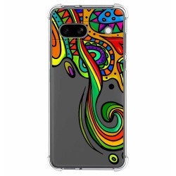 Funda Silicona Antigolpes para Google Pixel 7a 5G diseño Colores Dibujos