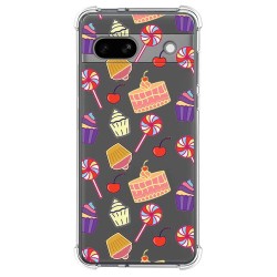 Funda Silicona Antigolpes para Google Pixel 7a 5G diseño Dulces 01 Dibujos