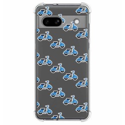 Funda Silicona Antigolpes para Google Pixel 7a 5G diseño Scooter Dibujos