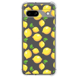 Funda Silicona Antigolpes para Google Pixel 7a 5G diseño Limones Dibujos