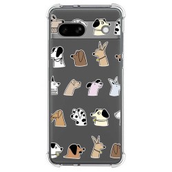 Funda Silicona Antigolpes para Google Pixel 7a 5G diseño Perros Dibujos
