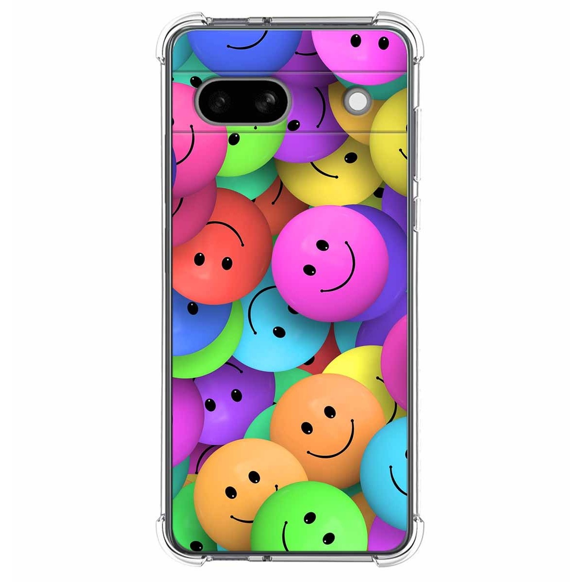 Funda Silicona Antigolpes para Google Pixel 7a 5G diseño Smile Dibujos
