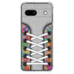 Funda Silicona Antigolpes para Google Pixel 7a 5G diseño Zapatillas 04 Dibujos