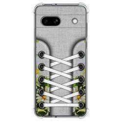 Funda Silicona Antigolpes para Google Pixel 7a 5G diseño Zapatillas 08 Dibujos