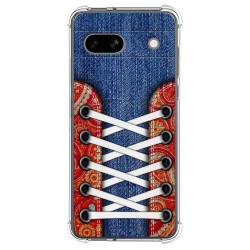 Funda Silicona Antigolpes para Google Pixel 7a 5G diseño Zapatillas 11 Dibujos