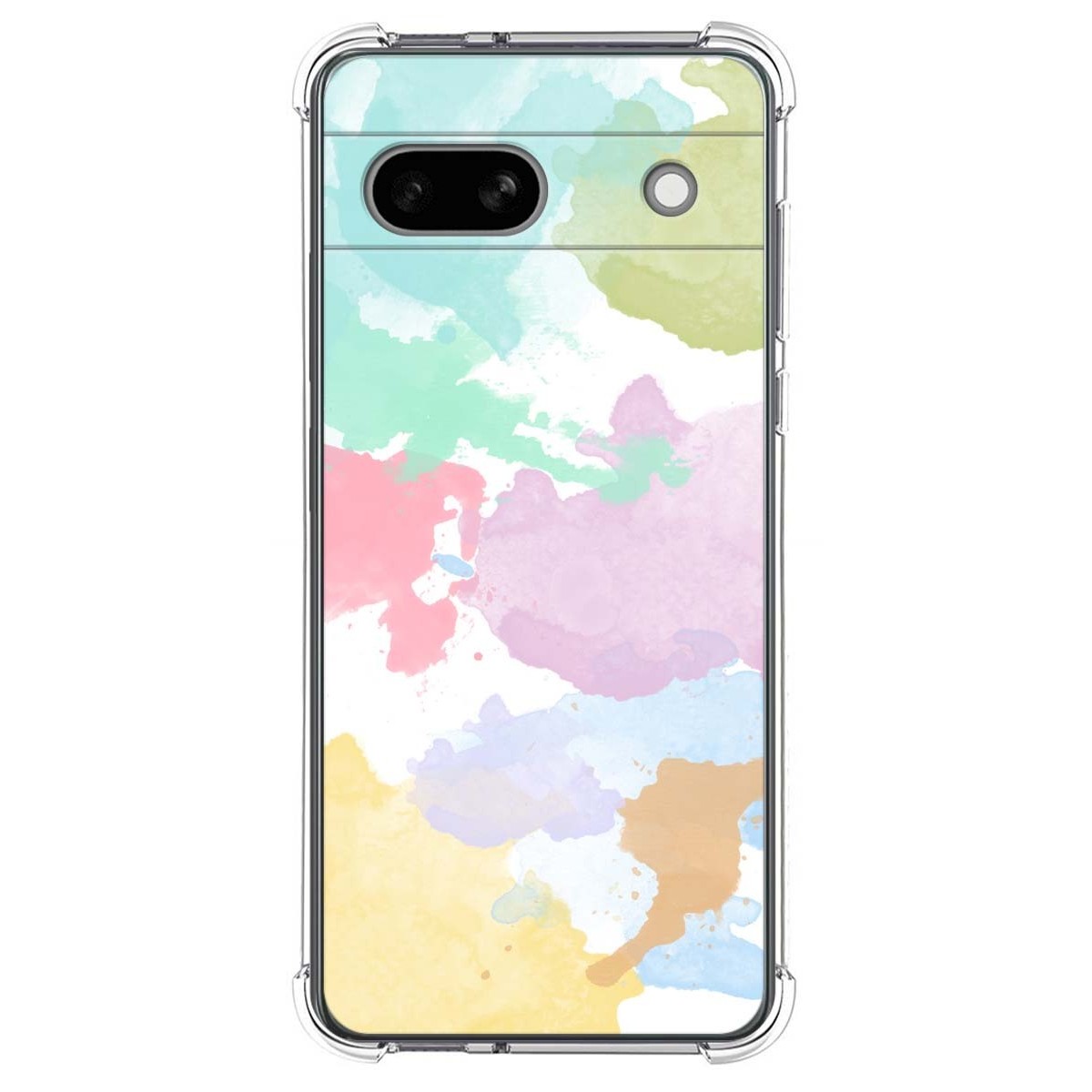 Funda Silicona Antigolpes para Google Pixel 7a 5G diseño Acuarela 11 Dibujos