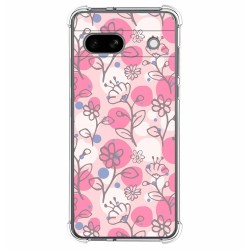 Funda Silicona Antigolpes para Google Pixel 7a 5G diseño Flores 07 Dibujos
