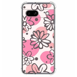 Funda Silicona Antigolpes para Google Pixel 7a 5G diseño Flores 09 Dibujos
