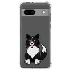 Funda Silicona Antigolpes para Google Pixel 7a 5G diseño Perros 01 Dibujos