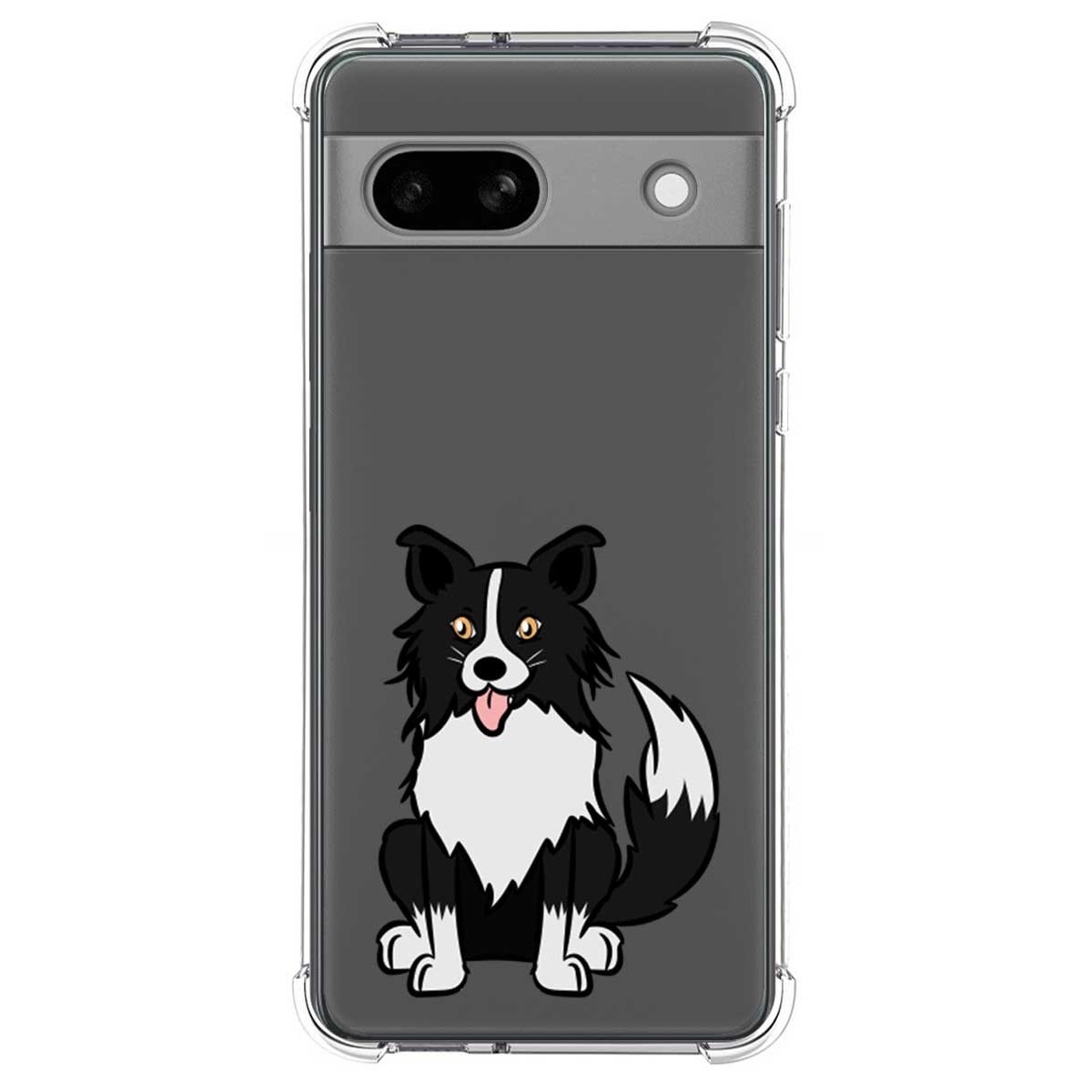 Funda Silicona Antigolpes para Google Pixel 7a 5G diseño Perros 01 Dibujos