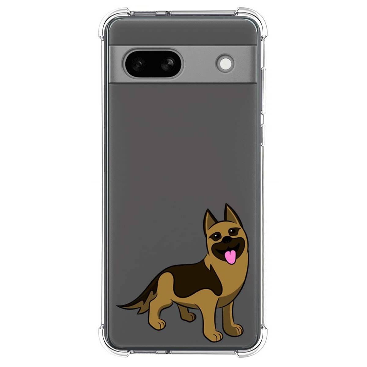 Funda Silicona Antigolpes para Google Pixel 7a 5G diseño Perros 03 Dibujos