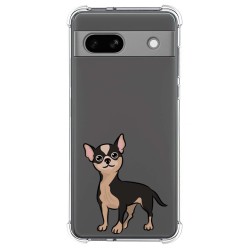 Funda Silicona Antigolpes para Google Pixel 7a 5G diseño Perros 05 Dibujos